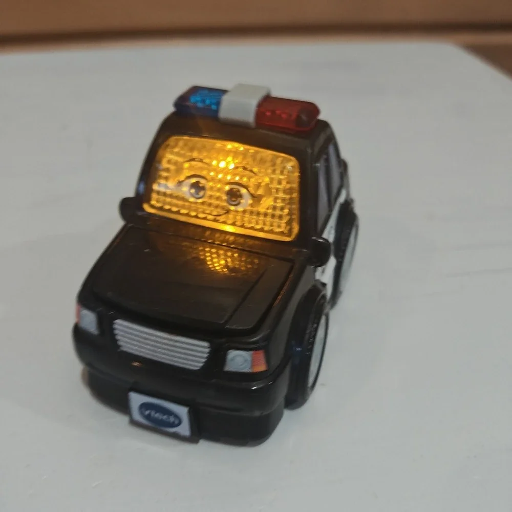 V Tech Go Go Smart Wheels Helpful Police‎ Car Emergency Vehicle Sound Works